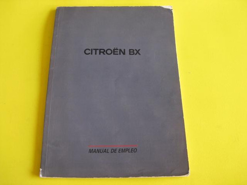 Mercurio Peruano: Libro Automotriz Citroen Bx L104