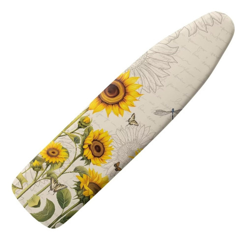 Funda Tabla De Planchar Estampado De Girasoles, Funda D...