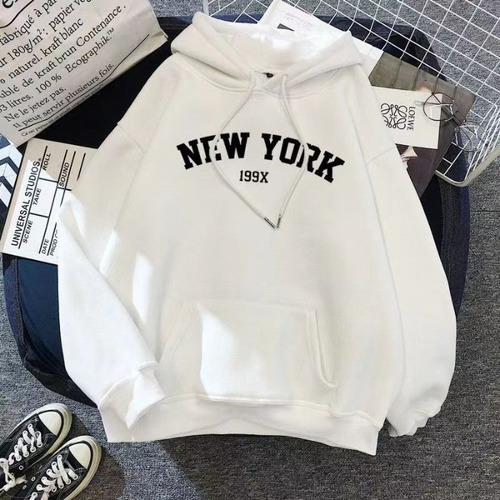 Sudadera Con Capucha De Mujer De Manga Larga Con Estampado D