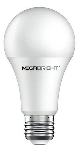 Ampolleta Led A60 Clasica Megabright 9,5w/6400k E-27 Color de la luz Luz Fria