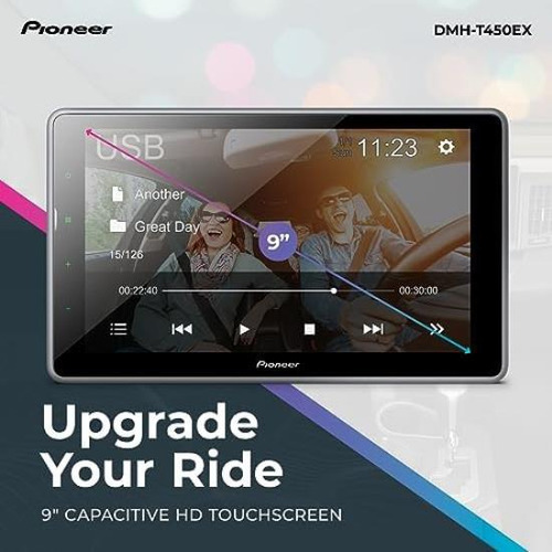 Receptor Multimedia Digital Pioneer Dmh-t450ex Con Pantalla
