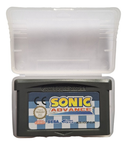 Sonic Advance Game Boy Advance Gba Nintendo Ds Nds Lite