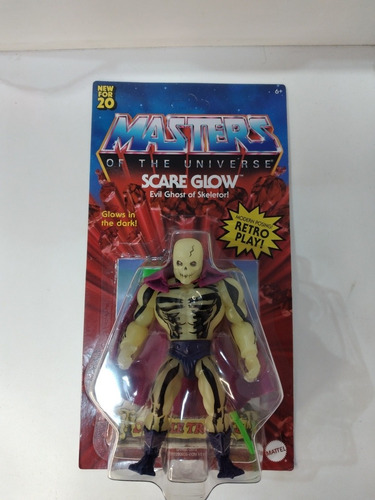 Scareglow Motu Origins Masters Of The Universe He Man Skelet (Usado)