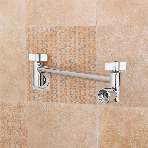 Extensión De Brazo De Ducha 11 Ajustable Cromado