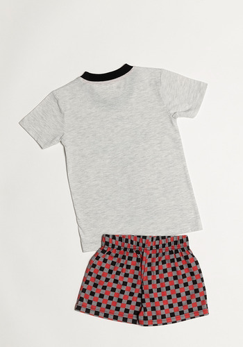 Pijama Niño Short Algodón Rock Star Kayser
