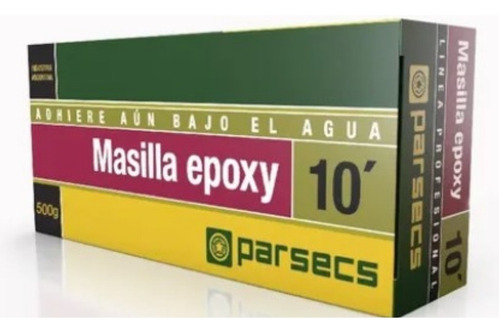 Masilla Epoxy Parsecs 10 Minutos X 500 Gr ¡multiusos