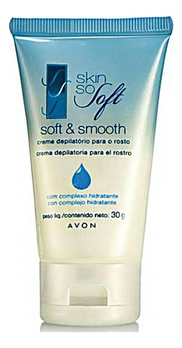 Creme Depilatório Avon Skin So Soft Para O Rosto 30g