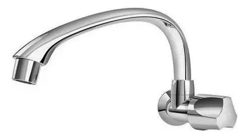 Torneira Para Cozinha Horizontal Parede Cromada Orbe - Tigre