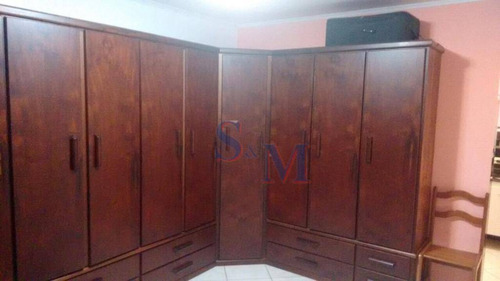Imagem 11 de 15 de Sobrado Residencial À Venda, Vila Suíça, Santo André. - So0031