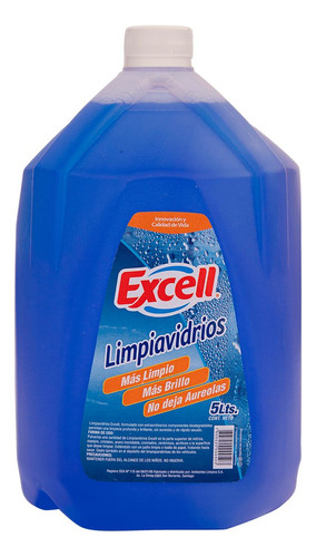 Limpiavidrios Industrial Excell 5lts