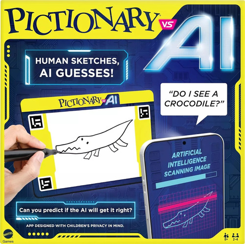 Mattel Games Pictionary Vs Ai Inteligencia Artificial