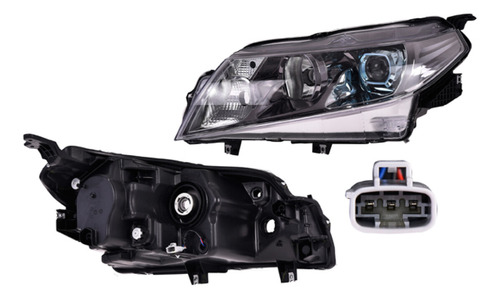 Faro - Sz Vitara 2016-2020 Izq, Halogeno, Sin Foco, Con Leds