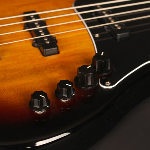 Imagen 3 de 3 de Bajo Electrico Gb34jj Black Cort