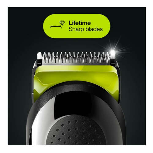 Imagen 7 de 10 de Maquina Cortar Pelo Braun Mgk3221 Profesional 6 En 1 Cuotas
