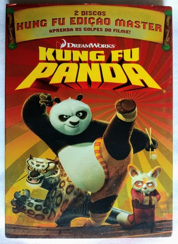 Dvd Kung Fu Panda Edição Master C/luva Duplo Original (Usado)