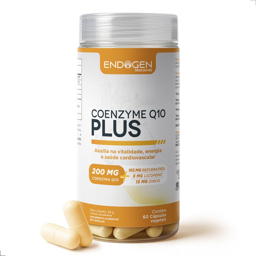 Coenzima Q10 E Resveratrol Para Coração Saudável Endogen