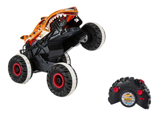 Vehículo Hot Wheels Rc Monster Trucks Tiger Shark 1:15