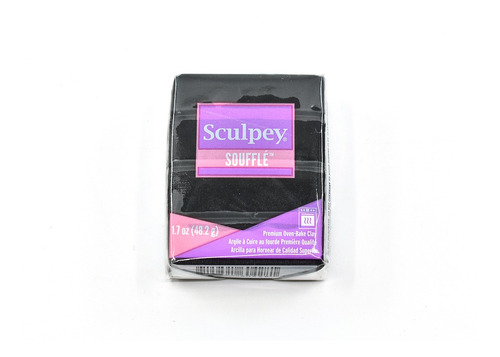 Arcilla Polimerica Sculpey Soufflé - Negro (48gm)