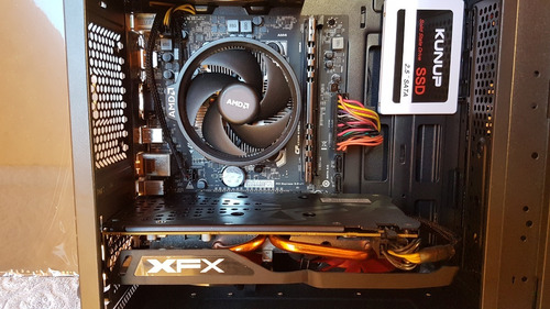 Pc Gamer / Ryzen 1600 / Radeon Rx 570 / Ssd 240 / 8 Gb Ram