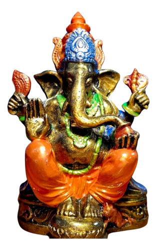 Ganesha  De 28 Cm De Fibra Liberador De Obstaculos