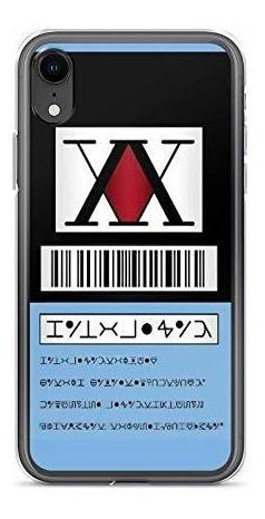 iPhone XR Pure Clear Case Estuche Hxh Hunterxhunter License