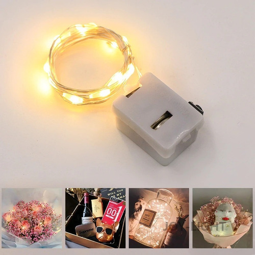 Imagen 8 de 8 de 6 Tiras Led De 1mt Blanco Cálido 3 Modos - D857