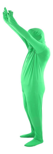 Dsd Macacão Chromakey Verde Fotografia Unissex Stretch