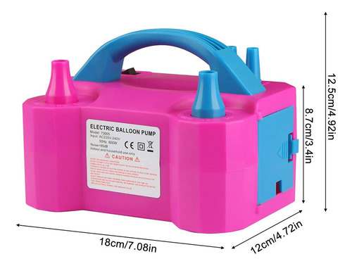 A Bomba Eléctrica Para Inflar Globos Máquina Infladora De