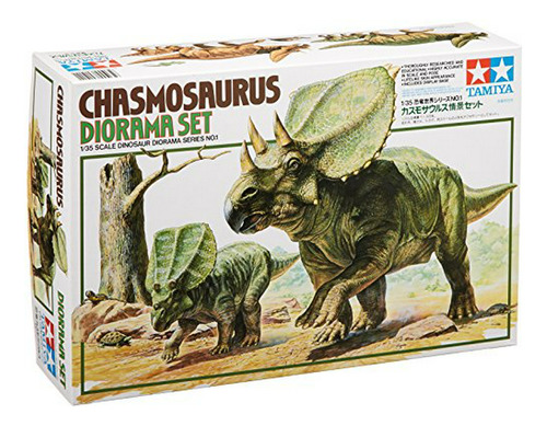 Diorama Chasmosaurus 1:35