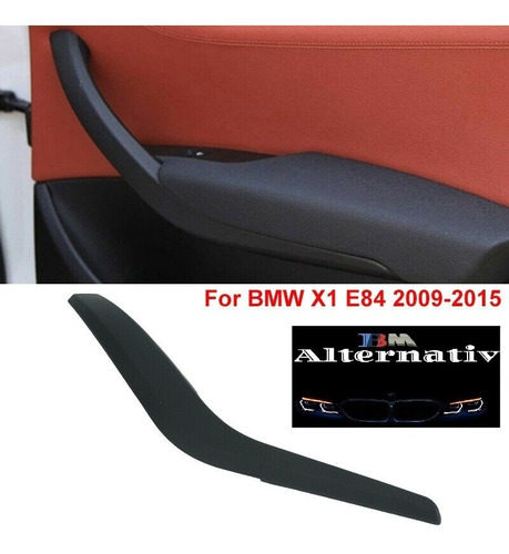 Imagen 5 de 6 de Manija Interior Puerta Bmw X1 E84 Negra Izquierda