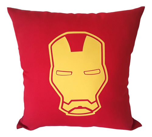 Almohadón Iron Man Avengers 40x40cm Vellón Estampa Vinilo
