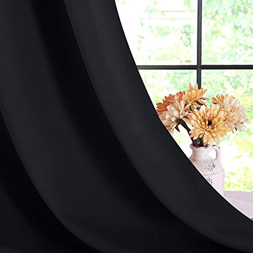 Paneles De Cortinas Opacas Aislantes Para Baño 2 Pcs