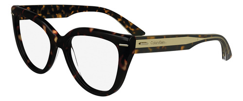 Óculos De Grau Calvin Klein Classic 24514 Havana
