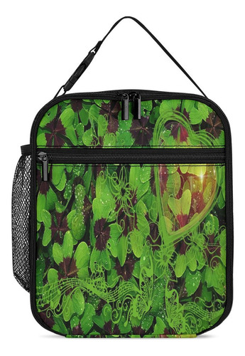 Lonchera Aislante Love Green Leaves