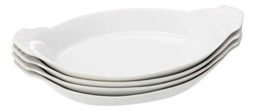 Juego De Platos Para Hornear Oval Au Gratin De Kitchen,...