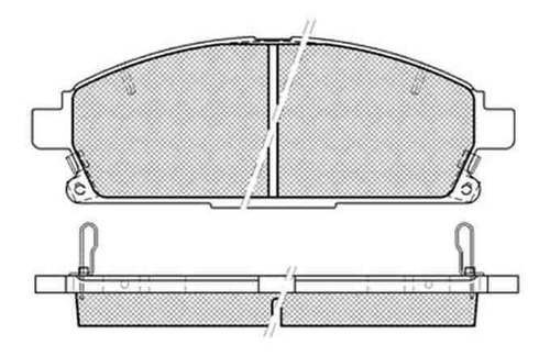 Pastilla De Freno Nissan --pathfinder Ii 3.3- 3.5 V6 4wd 96/