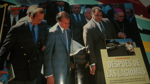 Revista Noticias Muerte Carlitos Menem Pele Repetto 1995 (Usado)