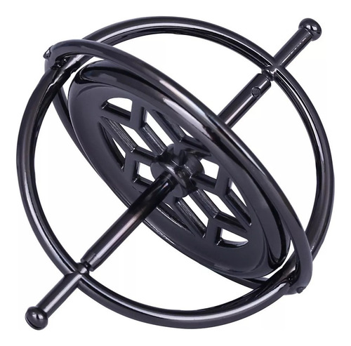 S Spinners Giroscópio Fidget Brinquedo Metal Preto