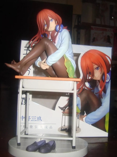 Figura Miku Nakano De Go Toubun No Hanayome Quintillizas
