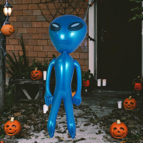 Extraterrestre Inflable, Accesorios De Juguete Para Azul