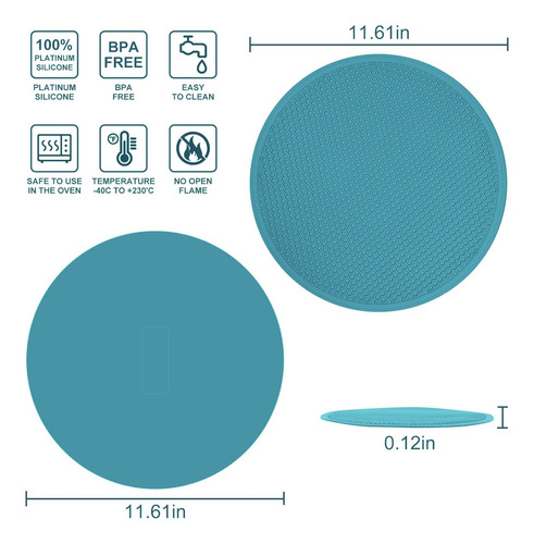 Smithcraft Tapete Silicona Para Microonda Olla Sartene 2