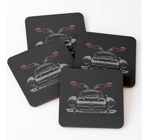 Set Posavasos Coche De Carretera De Ala De Gaviota Calidad P