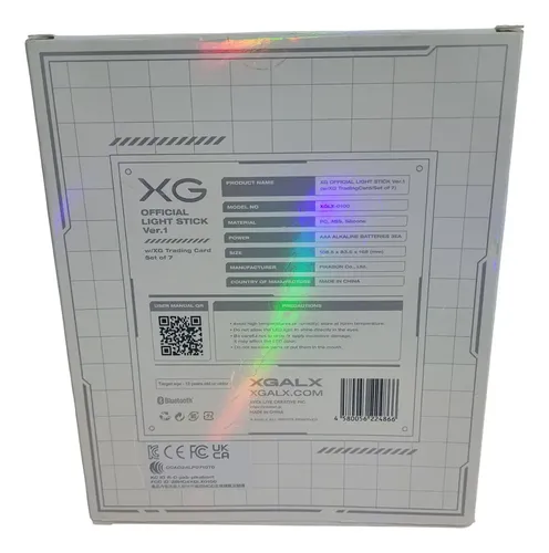 Xg - Official Lightstick Ver.1 (com 7 Cartão Colecionável) | Frete