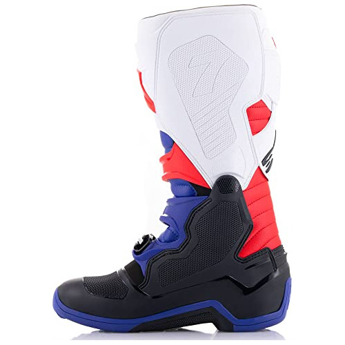 Botas Alpinestars Tech-7 (5) (negro/azul Oscuro/rojo/blanco)