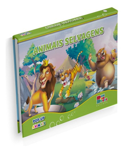 Livro Pop-up: Animais Selvagens