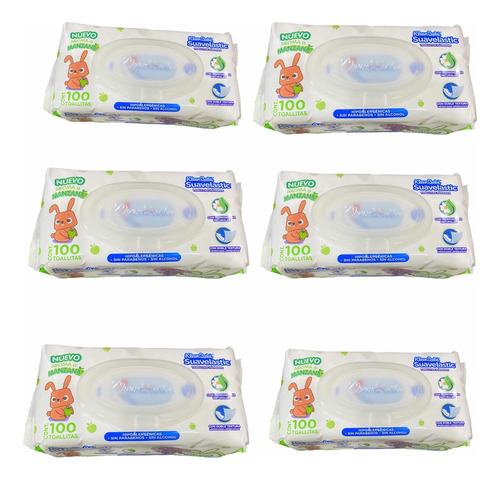 Toallitas Toallas Húmedas Kleenbebé Suavelastic **600pz **