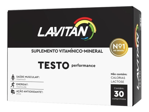 Lavitan Testo Performance Masculino