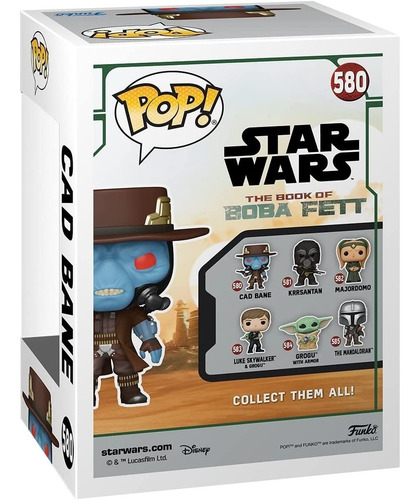 Funko Pop! Star Wars: El Libro De Boba Fett - Cad Bane