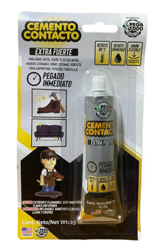 Cemento De Contacto Extra Fuerte 25ml