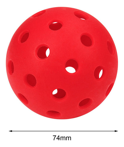 2 Juego De Bolas Profesionales Glow Pickleball: 2 Piezas
